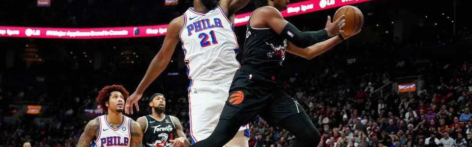 开云-最多领先33分！恩比德27+8+7失误76人轻取猛龙 马克西33分